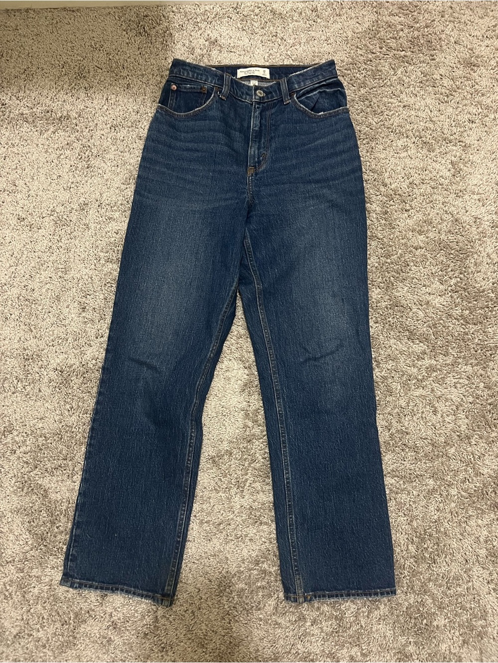 Abercrombie & Fitch Dark Blue Jeans